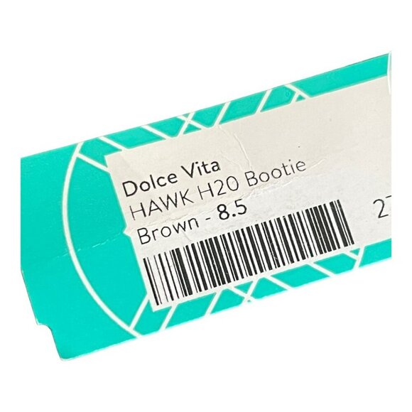 Dolce Vita Suede Sz 8.5 Lug Boots Almond Toe and Gore Side Pull On Panels - Picture 7 of 7